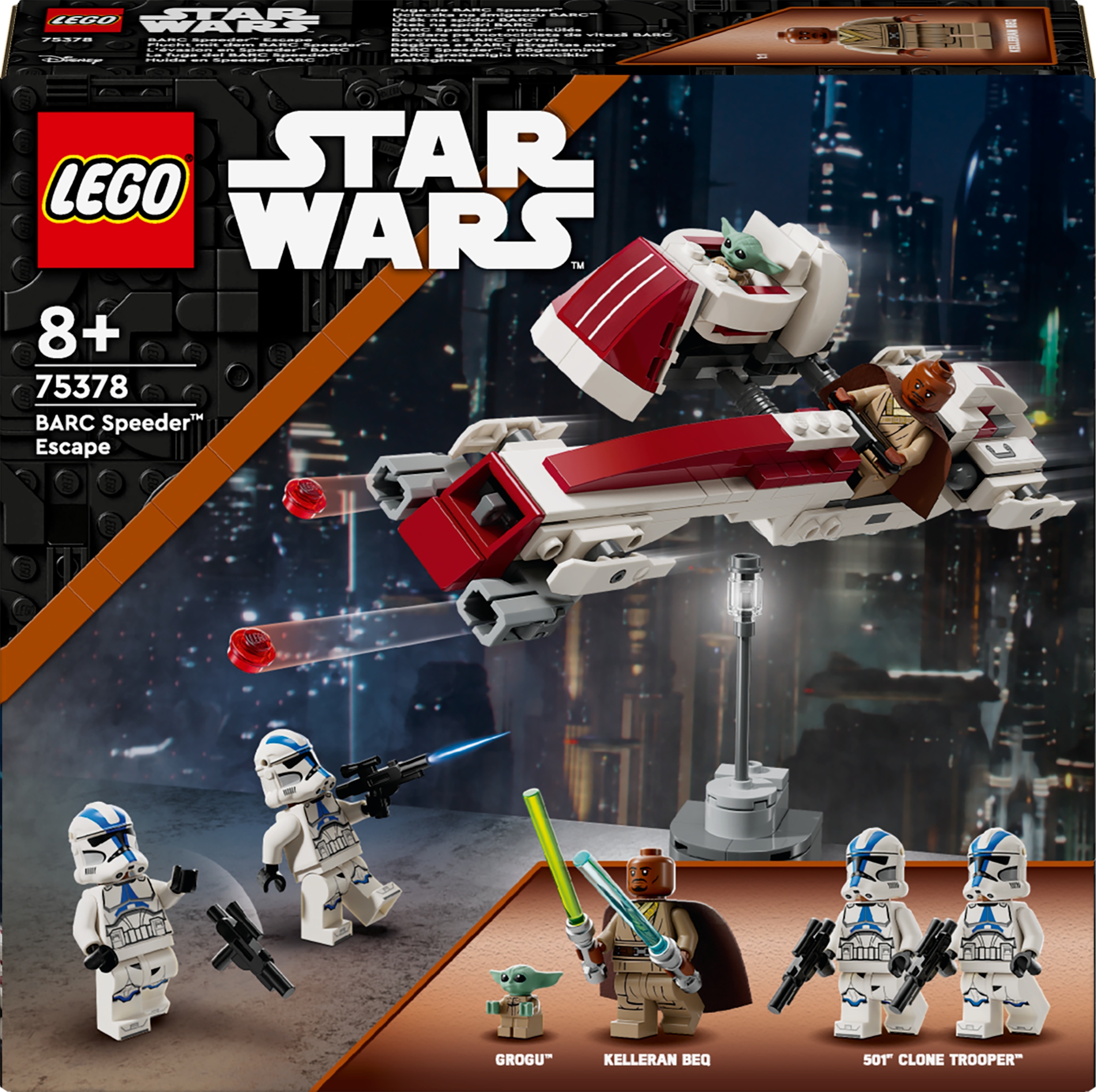 LEGO Star Wars 75378 ÚNIK Z BARC RACER